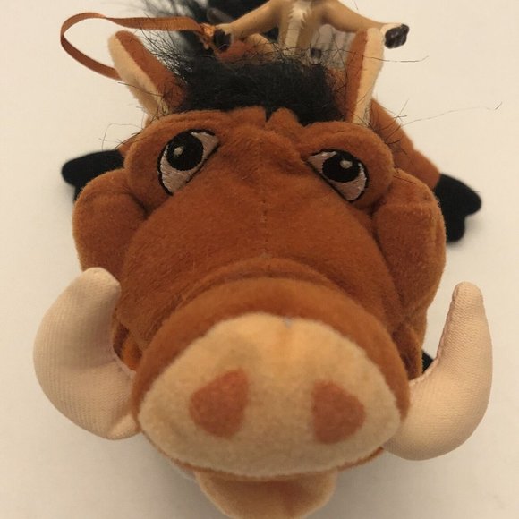 Vintage 2002 Hasbro Disney Lion Ling Timon And Pumbaa Plush - Picture 2 of 13